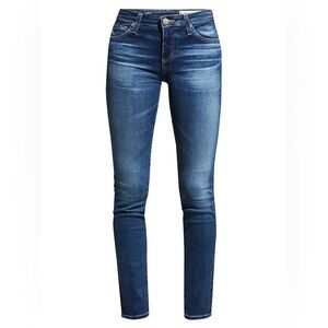 AG The Stilt Cigarette Leg Jeans Women 29 Medium Blue USA Made